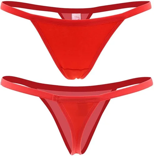 Vista 4 de Closecret - Tangas de algodón para mujer, paquete de 6