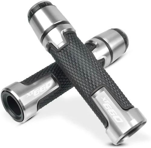 Vista 7 de Para Yamaha XT 660 XT660 1984 1985 1986 2004-2017 2012 2013 2014 7/8 "0.866 in Accesorios de motocicleta Manillar Agarraderas Black