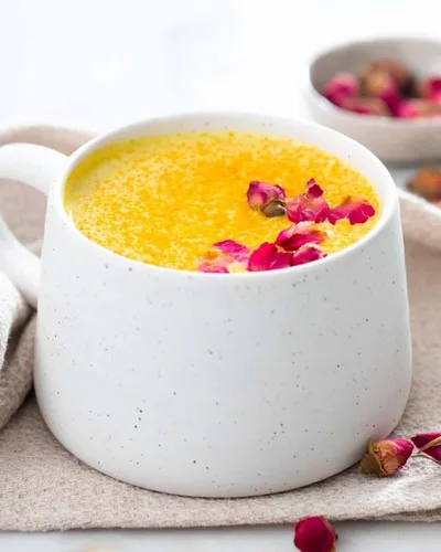 Vista 7 de Ora Organic Golden Milk Powder - Polvo de cúrcuma ayurvédica con adaptógenos orgánicos, Ashwagandha, Reishi y jengibre, orgánico, sin gluten, sin
