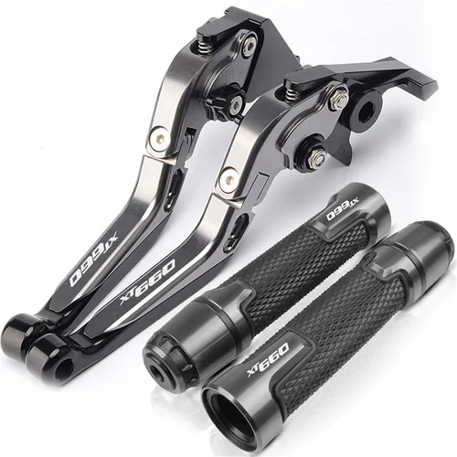 Vista 10 de Para Yamaha XT660 XT 660 XT660X XT660/X/R/Z 2004-2017 2016 2015 2014 2013 2012 Empuñaduras de motocicleta Embrague Palancas de embrague de freno