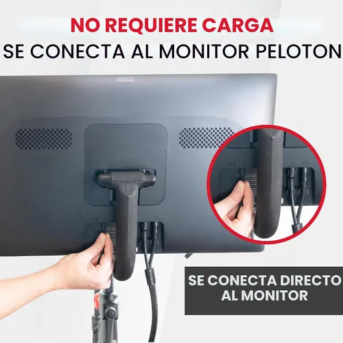 Vista 4 de TrubliFit Ventilador para Bicicleta Peloton y Cinta de Correr Peloton – Accesorios para Peloton – Compatible con Bicicleta Original, Bicicleta+