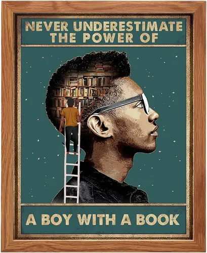 Vista 10 de Arte de pared negro afroamericano – Decoración motivacional inspiradora para el aula – Póster de cultura negra – Hombre afroamericano, hombres