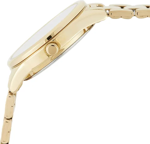 Vista 3 de EAW-LTP-V005G-7AUDF Casio LTP-V005G-7A Reloj analógico de acero inoxidable dorado para mujer, Oro, Reloj analógico, reloj de cuarzo
