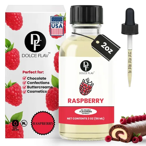 Vista 13 de Dolce Flav - Extracto de manzana 2 onzas soluble en aceite, kosher, sin azúcar, saborizante concentrado de manzana crujiente para hornear