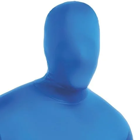 Vista 3 de Disfraz Rubie's segunda piel, Supertraje zentai 2nd Skin, M, Azul