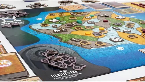Vista 3 de Greater Than Games Horizons of Spirit Island Juego de mesa de estrategia cooperativa 1 a 3 jugadores 90+ minutos A partir de 14 años