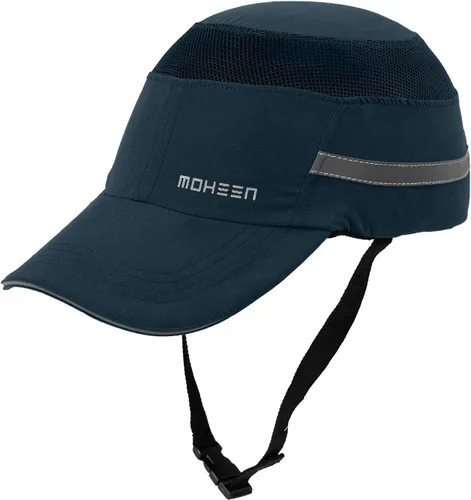 Vista 26 de Gorra de Seguridad Ligera con Protección contra Golpes - Sombrero Protector Transpirable Estilo Béisbol con Rayas Reflectantes