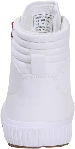 Vista 4 de Levi's Olivia Hightop - Tenis de plataforma para mujer, Negro