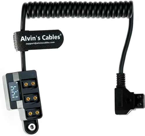 Vista 12 de Alvin's Cables D-tap - Cable divisor Dtap macho a 4 puertos hembra macho a 4 puertos hembra Splitter Hub Cable de alimentación para ARRI RED Teradek