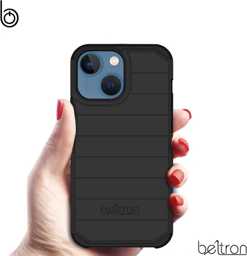 Vista 8 de BELTRON Funda con clip para cinturón para iPhone 14, iPhone 13, funda híbrida delgada de protección completa y funda de clip de cinturón giratoria