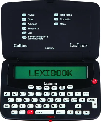 Vista 2 de LEXiBOOK - Collins Bradford, solucionador electrónico de crucigramas, Bradford, corrección ortográfica fonética, juegos de palabras, electrónico