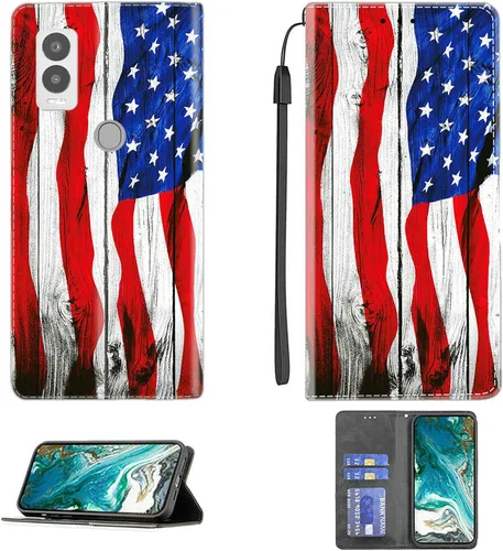 Vista 212 de Aroepurt Funda para UMIDIGI G1 Plus compatible con UMIDIGI G1 Plus Funda para teléfono Funda de piel sintética con función atril magnética CPT15