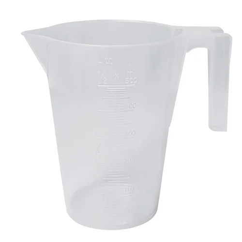 Vista 4 de SP Bel-Art - Jarra graduada de polipropileno de 33.8 fl oz, 0.3 fl oz, resistente a los productos químicos, resistente al calor hasta 249.8 °F