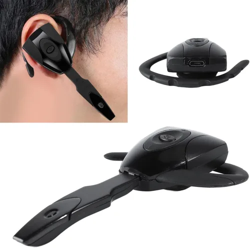Vista 9 de Jectse Auricular de una sola oreja, auriculares inalámbricos con forma única para un uso cómodo, tecnología BT5.0, calidad de sonido perfecta