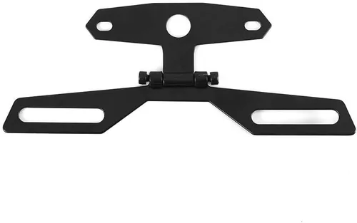 Vista 3 de Soporte de placa abatible ajustable universal - Soporte de luz trasera para motocicleta ATV