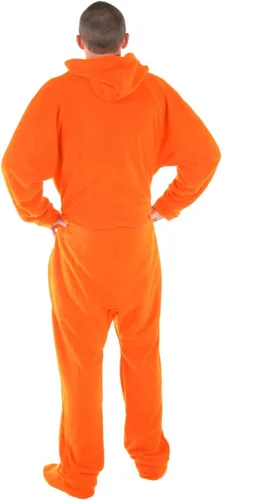 Vista 2 de Forever Lazy - Mameluco con pies para adultos, pijamas de una sola pieza para hombre o mujer, overol unisex, con pies desmontables