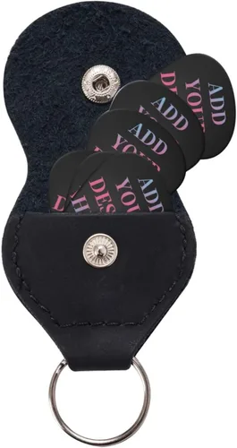 Vista 6 de Paquete de 6-500 púas de guitarra personalizadas, diseña tu propio nombre, texto, imagen, logotipo, los mejores regalos conmemorativos