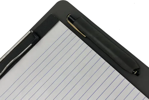 Vista 7 de Carpeta organizadora de cartera con carpetas de archivos de color, padfolio de negocios y entrevistas con carpeta de 3 anillas, portapapeles