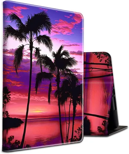 Vista 22 de Funda para tablet Amazon Kindle Fire HD 8/HD 8 Plus versión 2022/2020 (12ª/10ª generación), fundas antideslizantes multiángulo con función