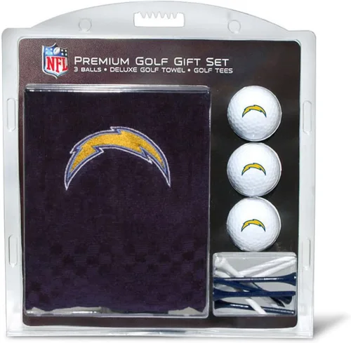 Vista 7 de Team Golf Juego de regalo premium de la NFL: toalla bordada de lujo, 3 bolas, 14 camisetas (2-3/4 pulgadas regular)