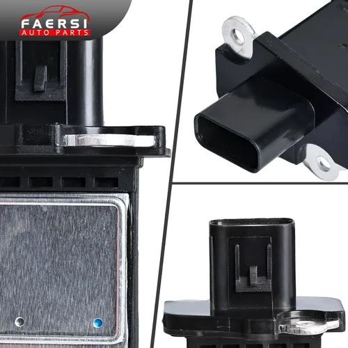 Vista 7 de Medidor de sensor de flujo de aire masivo MAF compatible con Ford con E-150 4.6L, 5.4L 2004-2014, para Ford E-150 Club Wagon 5.4L Reemplazo