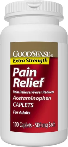 Vista 7 de GoodSense Alivio del dolor extra fuerte, cápsulas de acetaminofeno de 500 mg, dolor de cabeza, dolor muscular, alivio de la artritis, 100