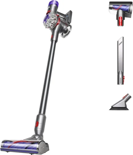 Vista 9 de Dyson Aspiradora inalámbrica V8, limpia suelos duros y alfombras, desenreda, se convierte en portátil, 115AW, 2 modos de potencia, hasta 40 minutos¹