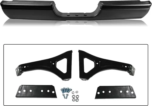 Vista 7 de SOCKIR Conjunto de parachoques trasero con revestimiento antioxidante compatible con Dodge Ram 1500 1994-2001 y Ram 2500 3500 1994-2002 modelos