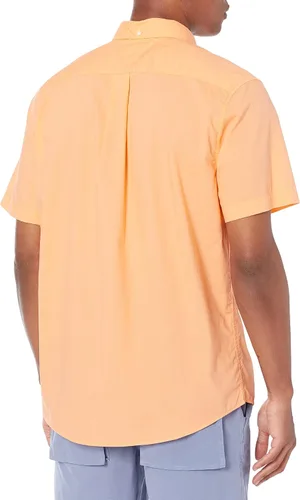 Vista 2 de Tommy Hilfiger Men's Short Sleeve Casual Button Down Shirt in Classic Fit