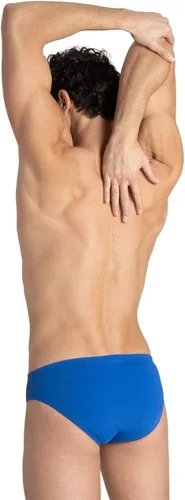 Vista 3 de Arena Men's Team Color Print 3-inch Brief Athletic Training Swimsuit Bathing Suit