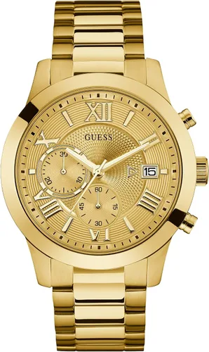Vista 9 de Guess Men's Analog Dress Watch Stainless Steel Case 50M Water Resistance