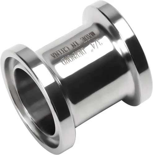 Vista 4 de DERNORD Tubo sanitario de bobina de acero inoxidable 304 con abrazadera triple de 1/2 pulgada Tubo de 3/4 pulgadas OD