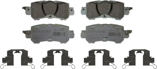 Vista 10 de Wagner Brake ThermoQuiet QC1624 Juego de pastillas de freno de disco de cerámica