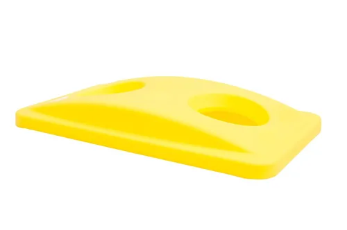 Vista 9 de Rubbermaid Commercial Products Slim Jim Tapa con Bisagras para Uso con Contenedores Slim Jim Ventilados de 16/23 GAL para Negro
