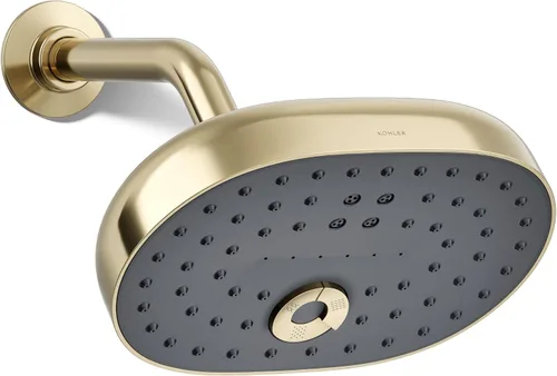 Vista 16 de Kohler 26290-G-BL Statement® Cabezal de ducha de tres funciones, 1.75 gpm, negro mate