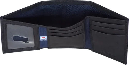 Vista 26 de Nautica Men's Trifold Wallet RFID Blocking Protection ID Window Card Slots Genuine Leather Durable