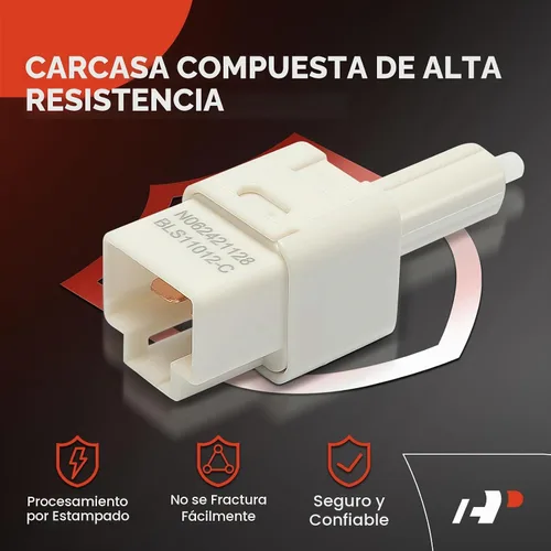 Vista 4 de A-Premium Lámpara de interruptor de luz de freno de 4 pines compatible