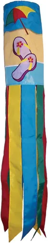 Vista 15 de In the Breeze Cangrejo Windsock, 40 pulgadas