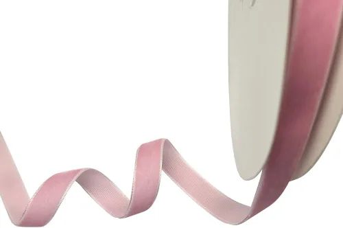 Vista 85 de Chenkou Craft Cinta de Terciopelo Beige 25 Yardas 1/4" Lotes a Granel (Beige, 1/4"(6mm))