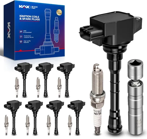 Vista 48 de Bobina de encendido KAX UF434 1 paquete Compatible con Impala, Equinox, G6, Malibu, Silverado 1500, Uplander, Torrent, Lucerne, Express 1500, Sierra