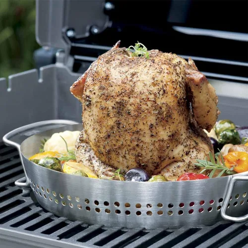 Vista 5 de VANELC Weber 8846 Gourmet BBQ System Grillrost Spirit 200, Schwarz, 20.4 x 17.5 in