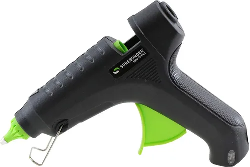Vista 2 de Surebonder Serie Essentials L-270, pistola de pegamento caliente de baja temperatura de tamaño completo de 40 vatios para uso con madera, cinta