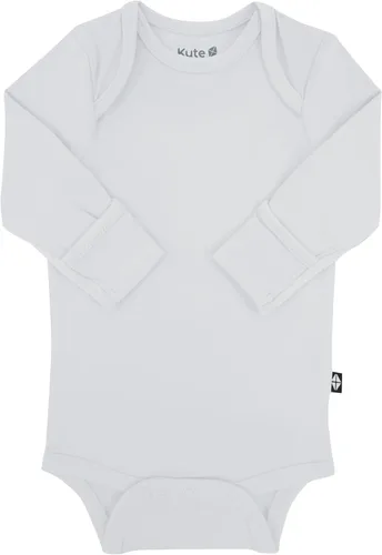 Vista 3 de Kyte Baby - Body de manga larga unisex de rayón de bambú suave, 0-24 meses