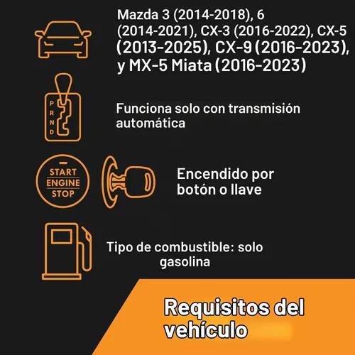 Vista 2 de Start-X - Kit de arranque remoto para Mazda 3, 6, CX-3, CX-5, CX-9