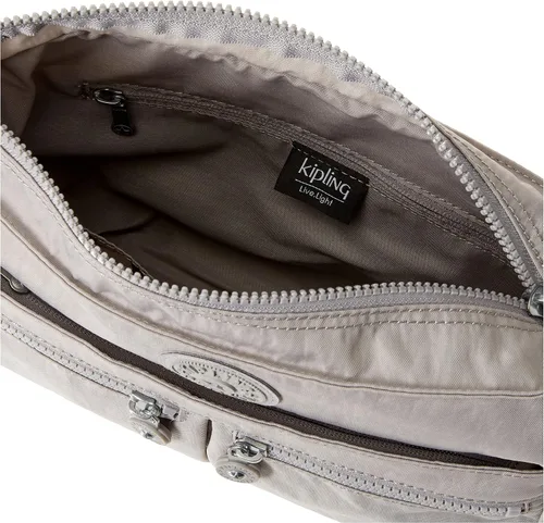Vista 5 de Kipling Womens New Angie Handbag Lightweight Crossbody Nylon Travel Bag