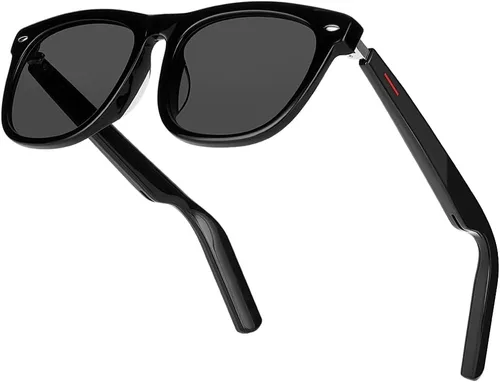 Vista 13 de Lentes inteligentes AI con patillas dobles desmontables (Bluetooth + estándar), chip DeepSeek R1, traducción AI en tiempo real, lentes de cambio