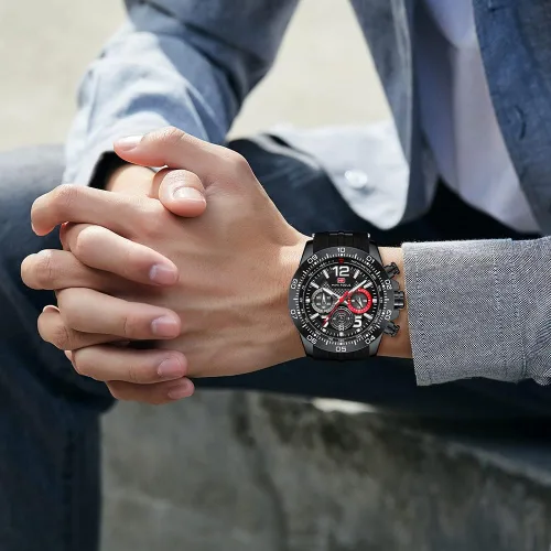 Vista 4 de AIMES Watch for Men Sport Military Waterproof Chronograph Mens Watches Analog Quartz Big Face Classic Stylish Fashion Casual Designer Business Work