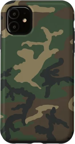Vista 8 de Funda M81 Woodland Camouflage para iPhone 17