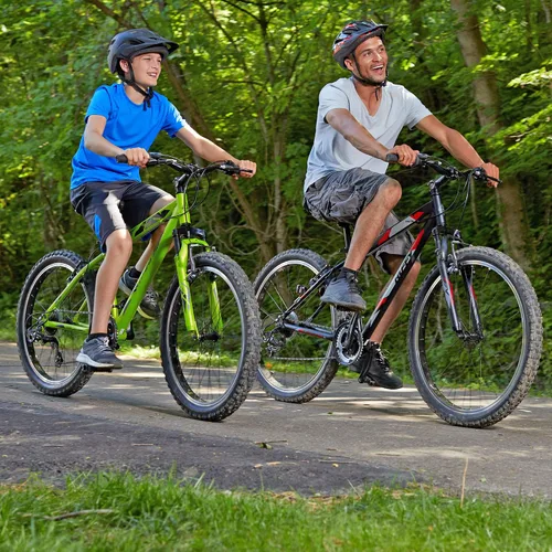 Vista 6 de Huffy Hardtail Mountain Trail Bike 24 pulgadas, 26 pulgadas, 27.5 pulgadas