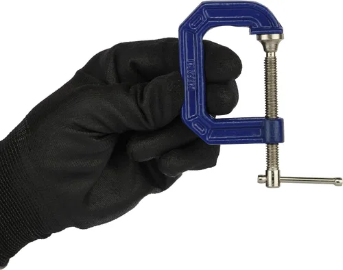 Vista 6 de IRWIN Tools 2025101 - Abrazadera en C QUICK GRIP, de 1 12 pulgadas, profundidad de garganta de 1 12 pulgadas